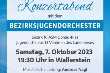 Flyer zum Konzert.