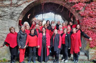 Das Bild zeigt den Chor DonnaCanta.