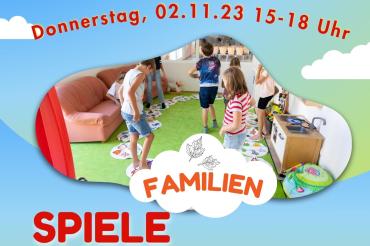 Das Bild zeigt den Ferien-Spiele-Nachmittag