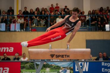 Manuel Neumeier möchte diesen Wettkampf für den TSV Monheim unbedingt gewinnen, um im Titelrennen weiter dabei zu bleiben.