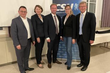 Das Bild zeigt den CSU Kreisvorstand.