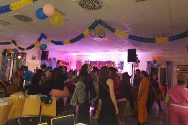 Das Bild zeigt den Faschingsball in Ehingen.