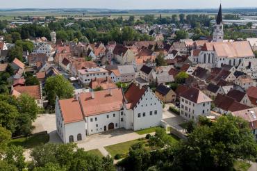 Das Kurfürstliche Schloss in Rain.