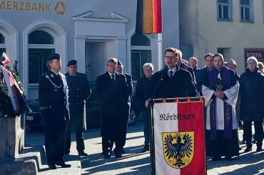 Archivbild Volkstrauertag 2022.