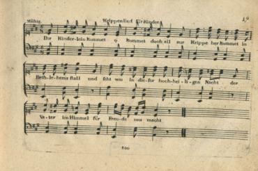 Das Bild zeigt den Liedtext.