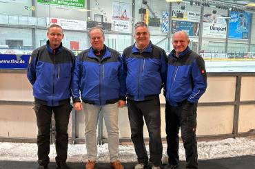 Das Bild zeigt von links nach rechts : Stefan Karg; Gerald Zajitschek; Peter Stampfer und Achim Schreiber.