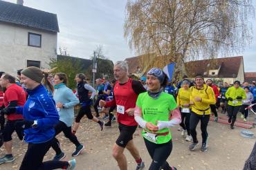 Kurz nach dem Start des Hauptlaufes.