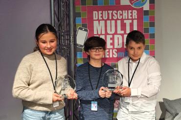 v.l.: Alina Bernt, Matteo Maxhaku, Florian Heppner.