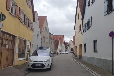 Neue Einbahnstraße in Munzingen.