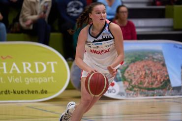 Auch auf Nicole Brochlitz, erfolgreichste Dreierschützin der Liga, wird es am Samstag wieder ankommen, wenn man beim Deutschen Meister von 2022 aus Freiburg um den dritten Tabellenplatz spielt.