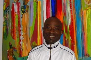 Das Bild zeigt Pepito Anumu.