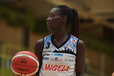 Mariam Hasle-Lagemann überraschte doch tatsächlich mit 12 Punkten beim Deutschen Meister in Keltern. 