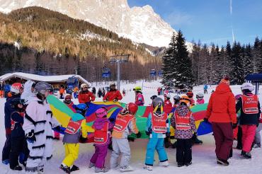 Skikurs bei den Wintersportfreundenj Tapfheim.