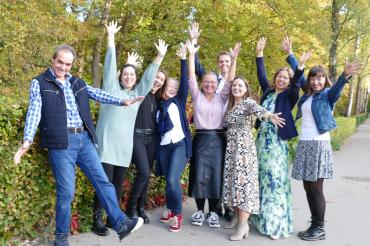 Petar Ivanov, Verena Köhle, Andrea Wiesner, Elke Stadler-Strecker, Katja Malik, Michael Steber, Mara Kutzner, Julia Röder und Helga Hieber.