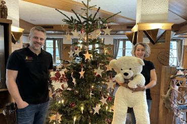 Armin und Christine Schnabel Schnabel wollen auch heuer wieder Wünsche erfüllen.