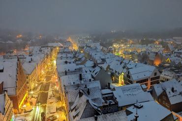 Der Donauwörther Weihnachtsduft von oben.