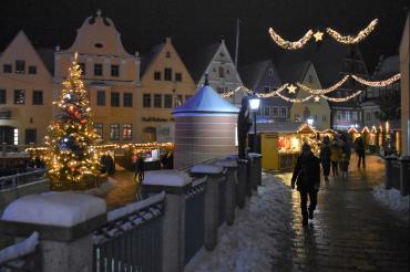 Romantischer Weihnachtsmarkt in Donauwörth vom 14. bis 17. Dezember.