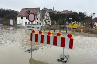Hochwasser Dezember 2023