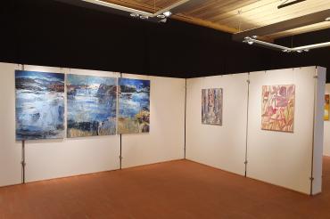 Das Bild zeigt die Nordschwäbische Kunstaustellung.