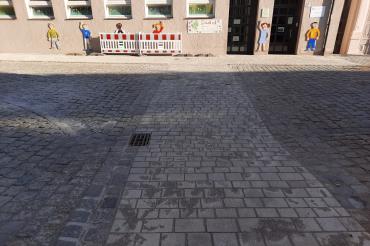 Vollsperrung am Tändelmarkt.