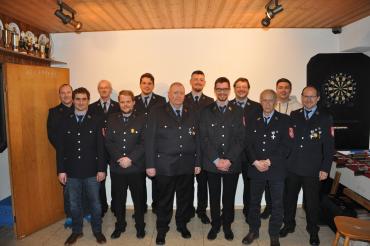 Hintere Reihe von links: Mähnert Markus, Lettenbauer Johann, Förster Benedikt, Lettenbauer Johannes, Förster Sebastian, Sandro Schuhmann-Dannehl Vordere Reihe von links: Reile Stefan, Pietsch Gabriel, Reiner Uwe, Weiher Dominik, Schmied Markus Blaschek Manfred.