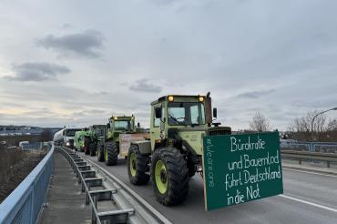 Protest Landwirte 