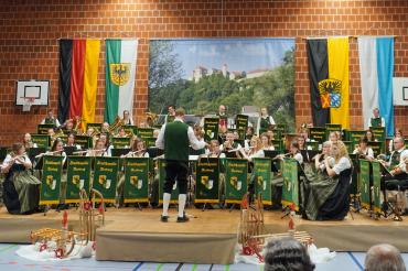 Das Bild zeigt die Stadtkapelle Harburg.