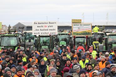 Bauernprotest Nördlingen am 08.01.2024