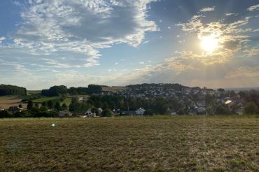 Ein Panoramabild Dillingens.