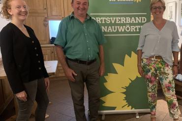 Von links nach rechts: Jule Eibl, Albert Riedelsheimer, Bärbel Stahl.