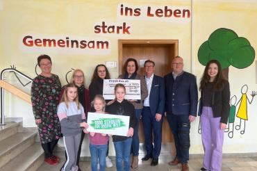 Spende der Grundschule Mönchsdeggingen