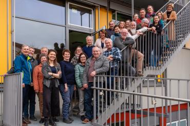 Hier sieht man die Harburger Künstlergemeinschaft