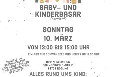 Baby- und Kinderbasar Rögling