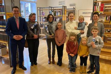 Hier sieht man die Top-Ausleiher der Stadtbibliothek Nördlingen im 'Jahr 2023.