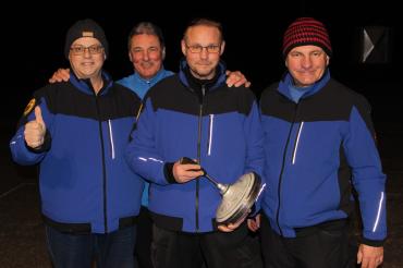 Von links nach rechts: Gerald Zajitschek, Leonhard Kempter, Stefan Karg und Achim Schreiber