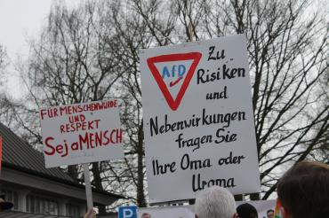 Demo gegen rechts Donauwörth 