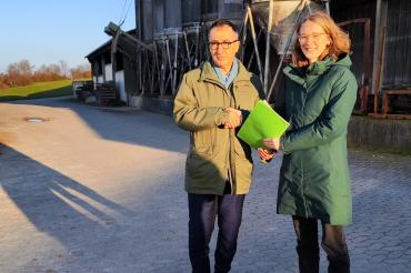 Cem Özdemir und Eva Lettenbauer