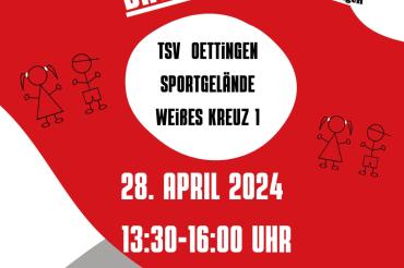 Der TSV Oettingen veranstaltet einen Kinder- & Kleiderbasar.