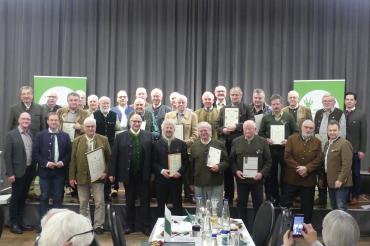 Hier sieht man Mitglieder des Jagdverband Dönauwörth