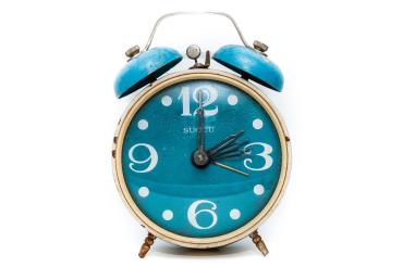 Das Bild zeigt eine Uhr