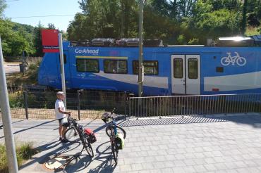 Fahrrad und Bahn