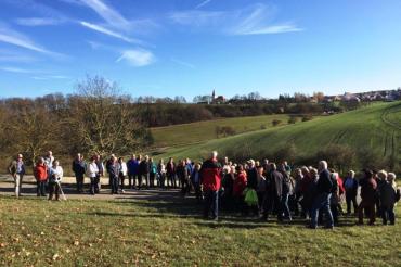 Senioren auf einer Wanderung
