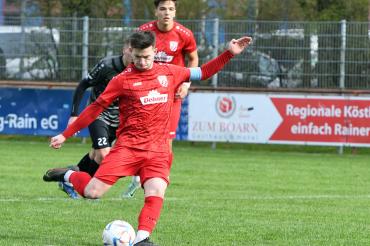 Michael Senger beim Elfmeter 