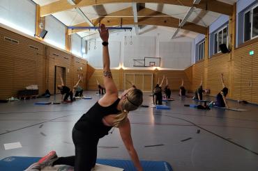 Neue Sport- und Fitnesskurse im B+ Zentrum starten Mitte April. 