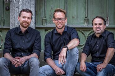 Hier sieht man das H2F Trio.