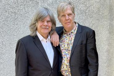 Das Bild zeigt Axel und Torsten Zwingenberger, die Boogie Woogie Brothers.