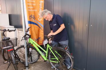 Clemens von Tucher vom Codier-Team des ADFC Augsburg 