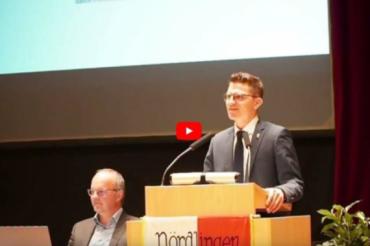 Haushaltsverabschiedung David Wittner