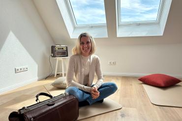 Regina Hönle aus Wolferstadt ist seit 2010 ausgebildete Hebamme. 