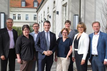 Besuch Staatsminister Beißwenger 